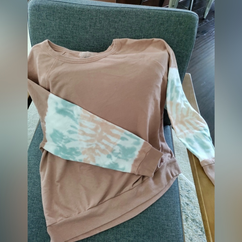 Juniors Long Sleeve Universal Thread Tie Dye Sweatshirt XXL